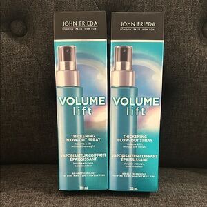 NEW 🆕 Lot of 2 John Frieda volume lift thickening blowout spray